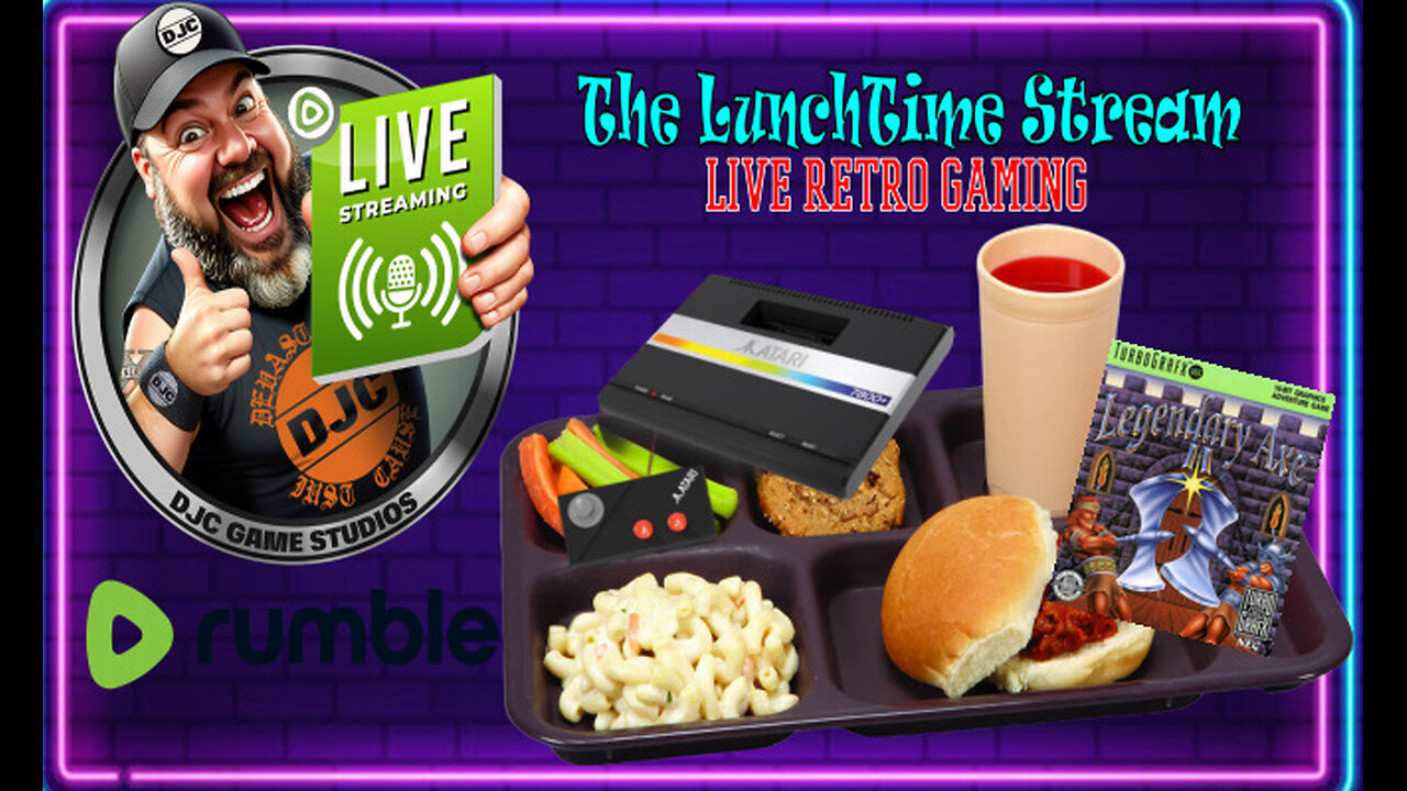 The LuNcHTiMe StReAm - LIVE Retro Gaming with DJC