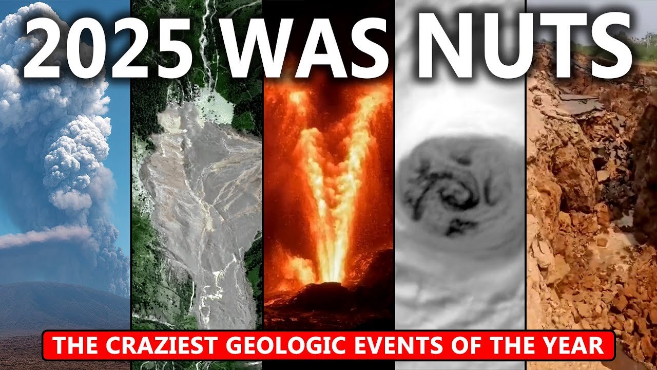 You Won't Believe What You're About to See 🤯 The Top Five Geologic Events of 2025