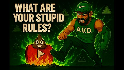 AVD Live! Youtube Struck Me Again, And This Time They Won't Even Tell Me Why!