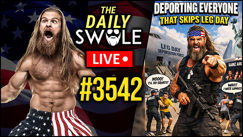 Deporting Everyone That Skips Leg Day | Daily Swole #3542