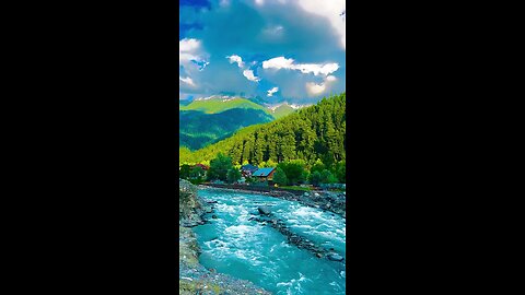 Calm River Water with Nature Sounds 🌊 | Relaxation & Sleep Aid#viral #rumble