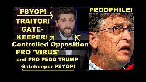 Controlled Opp PRO VIRUS and Pedo TRUMP Gatekeeper Psyop 'The People's Voice' in Plain Sight!