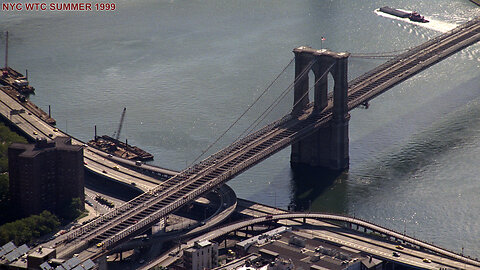 FROM TOP OF WTC NYC SUMMER 1999