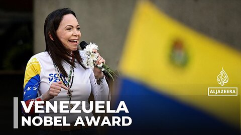 Nobel Peace Prize: Venezuela's Machado awarded medal in absentia
