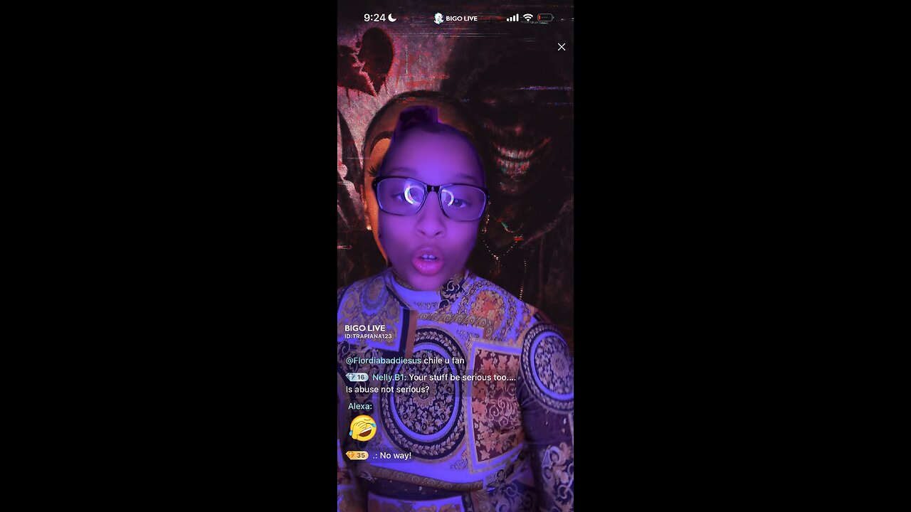 TRAPCECE CLEARS UP SOME TEA BIGO LIVE