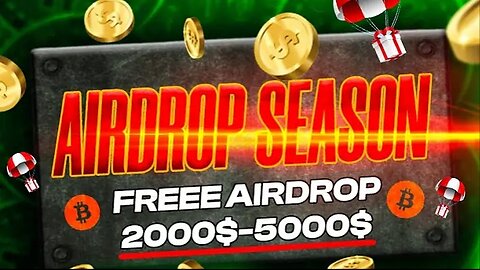 😱😱Top 5 Free Airdrops | $0 Investment Airdrops | Airdrop Hunters.