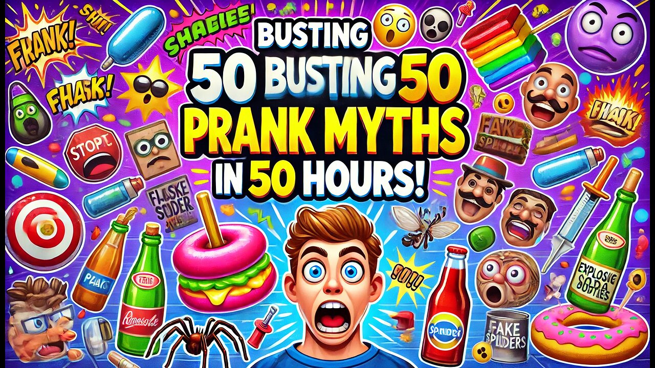 Busting 50 Prank Myths in 50 Hours! 🤯🎭