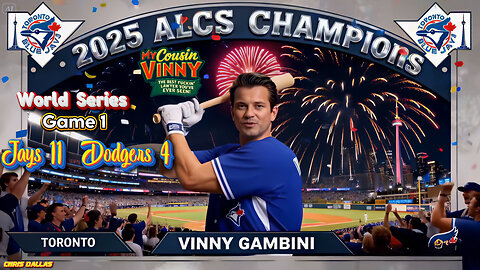 World Series Beatdown Game 1! Dodgers Get Torched! Dodgers Fans Crying! Jays in 7 Or Less!