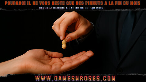 POURQUOI IL NE VOUS RESTE QUE DES PINNUTS À LA FIN DU MOIS?