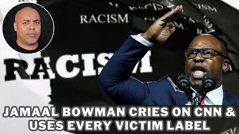 Race Hustler, Jamaal Bowman Goes On CNN & Claims To Be Called N***er Every Day...
