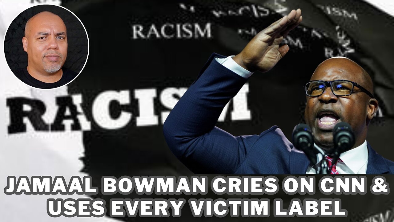 Race Hustler, Jamaal Bowman Goes On CNN & Claims To Be Called N***er Every Day...