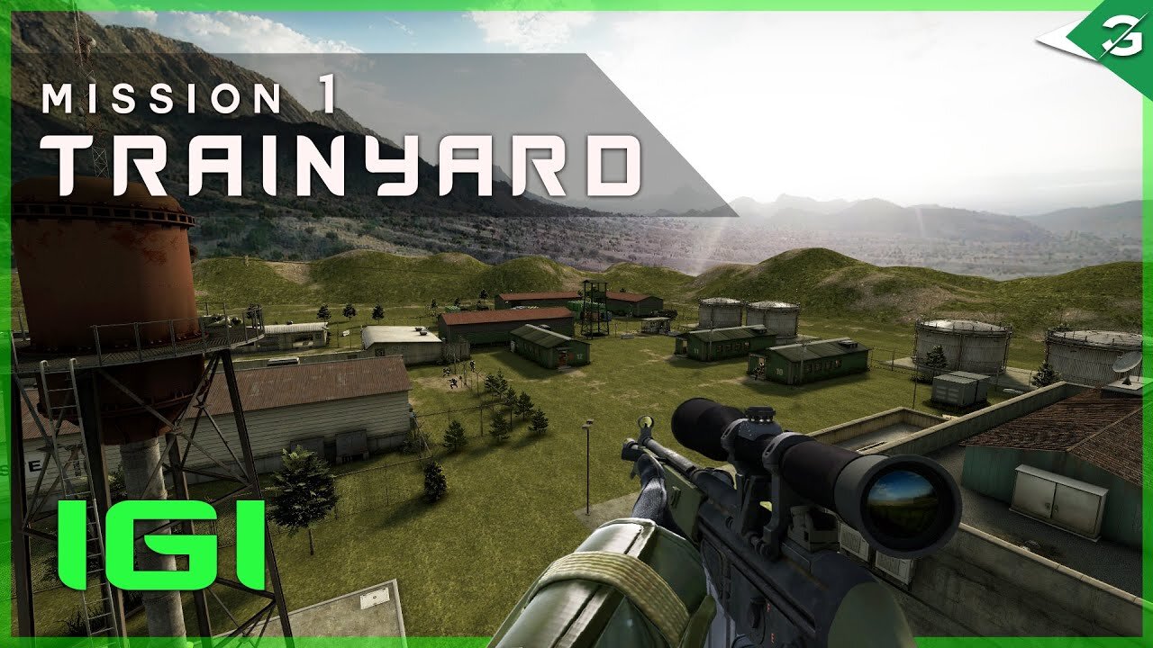 PROJECT IGI Remake Trainyard Mission 1 Full Playthrough