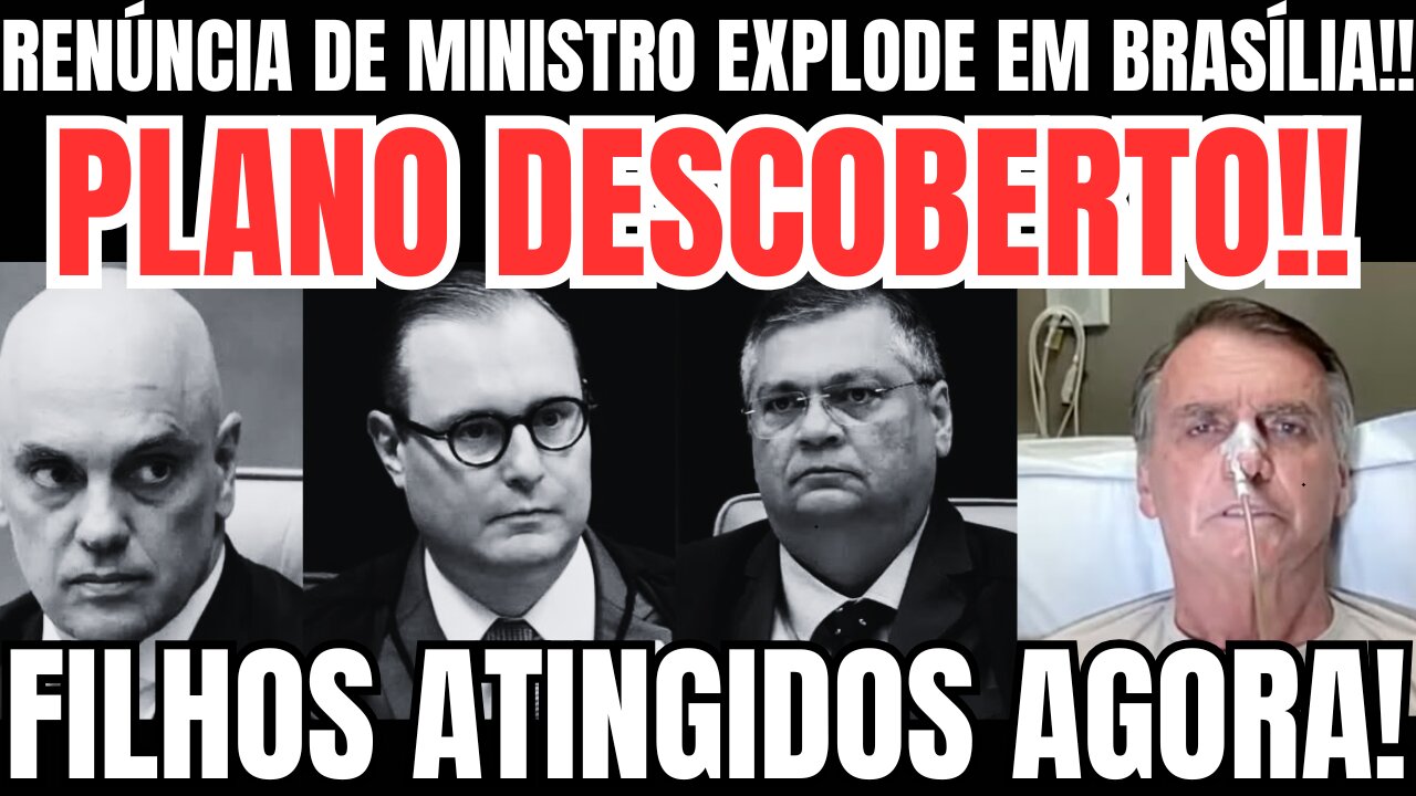 🔴BOMBA!! MINISTRO RENUNCIOU O CARGO AGORA!! GOVERNO TRUMP VAI PRENDER DITADOR! MORAES DESESPERADO!