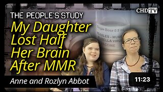 My Daughter Lost Half Her Brain After MMR #mmr #ohio