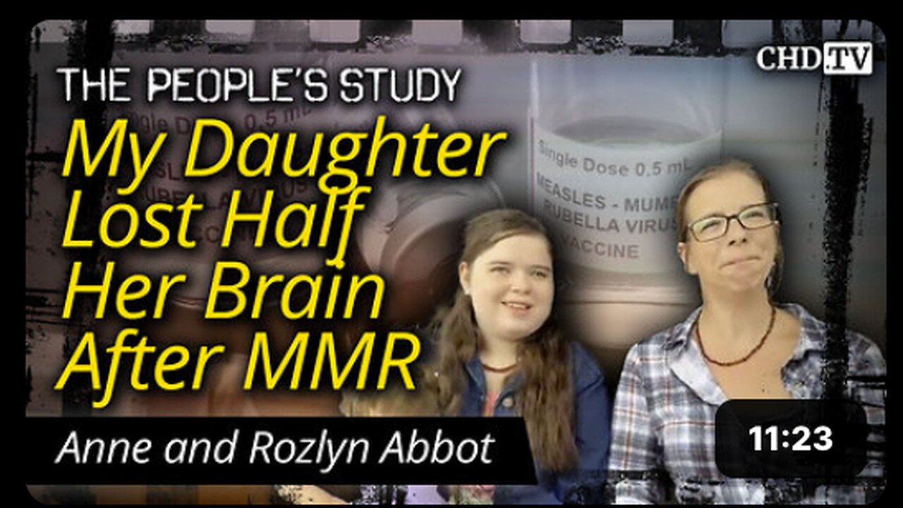 My Daughter Lost Half Her Brain After MMR #mmr #ohio