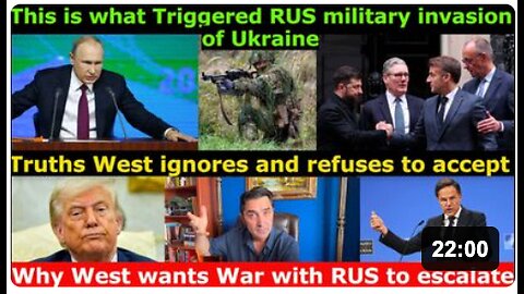What Triggered Russian military invasion of Ukraine? Why West continues to play dumb+push for War with Russia