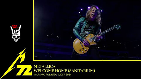 Metallica - Welcome Home (Sanitarium) (Warsaw Poland - July 7, 2024)