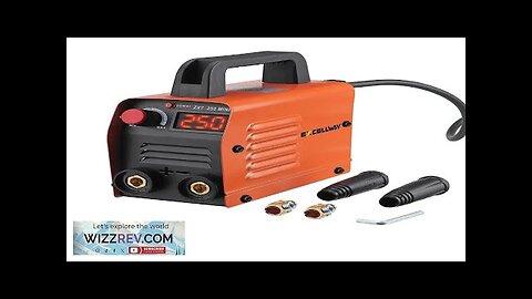 Excellway ZX7-250 250A 220V Mini Electric Welding Machine Portable Digital Display MMA Review