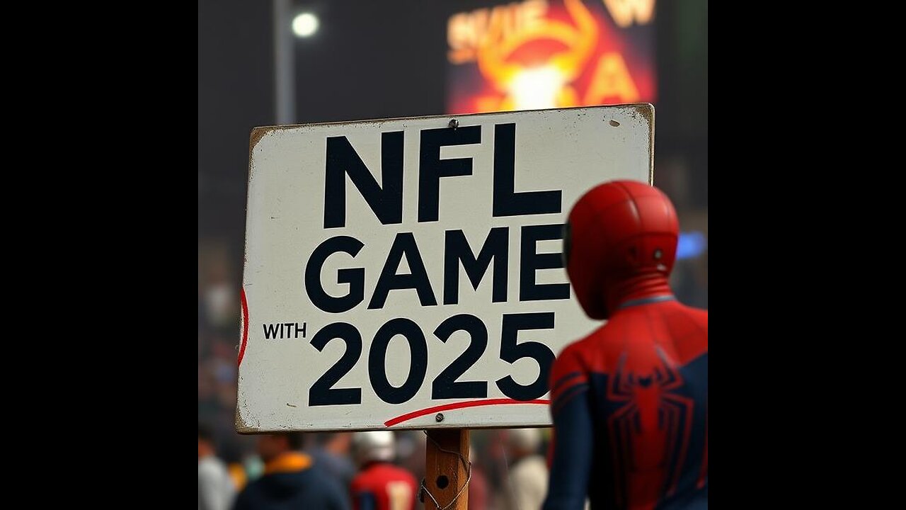 NFL (nephilim) game, 2025 with spiderman part 2