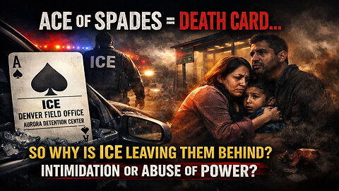 ICE Left “Death Cards” After Detentions?! The Ace of Spades Message Explained