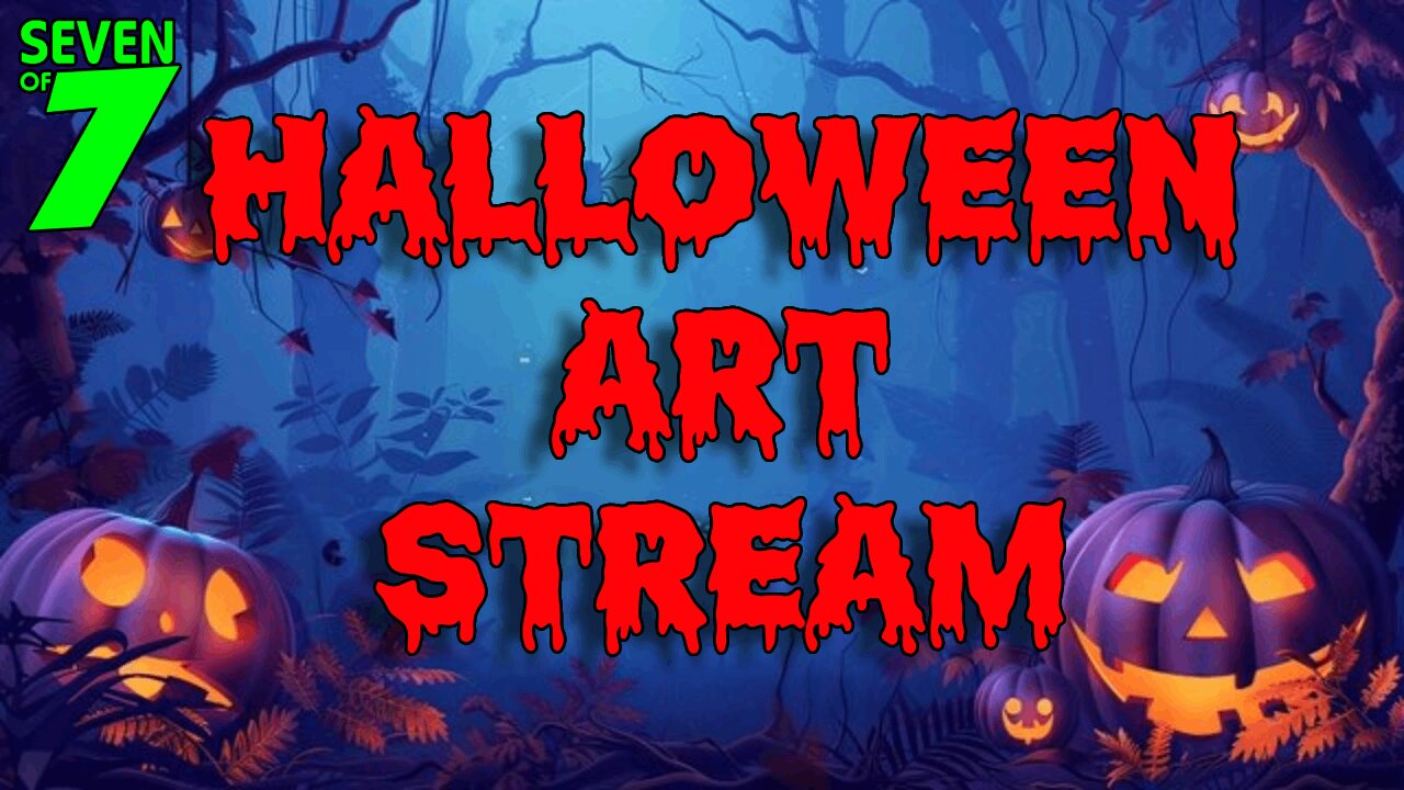 Halloween Art Stream