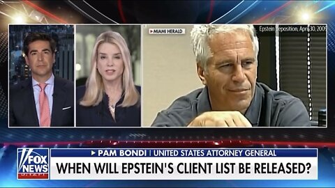 BREAKING NEWS: Pam Bondi says we can expect brand new Jeffrey Epstein details TOMORROW