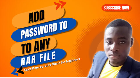 How to Password Protect ANY RAR File in 2 Minutes! 🔒 (EASY Tutorial)