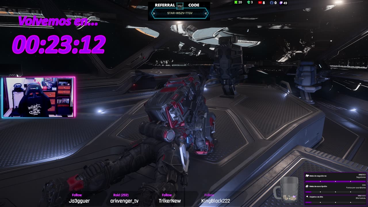 💥#StarCitizen🚀Misiones en el espacio...💥#Gameplay #4.3.2💥#Español🐱‍👤2025#06