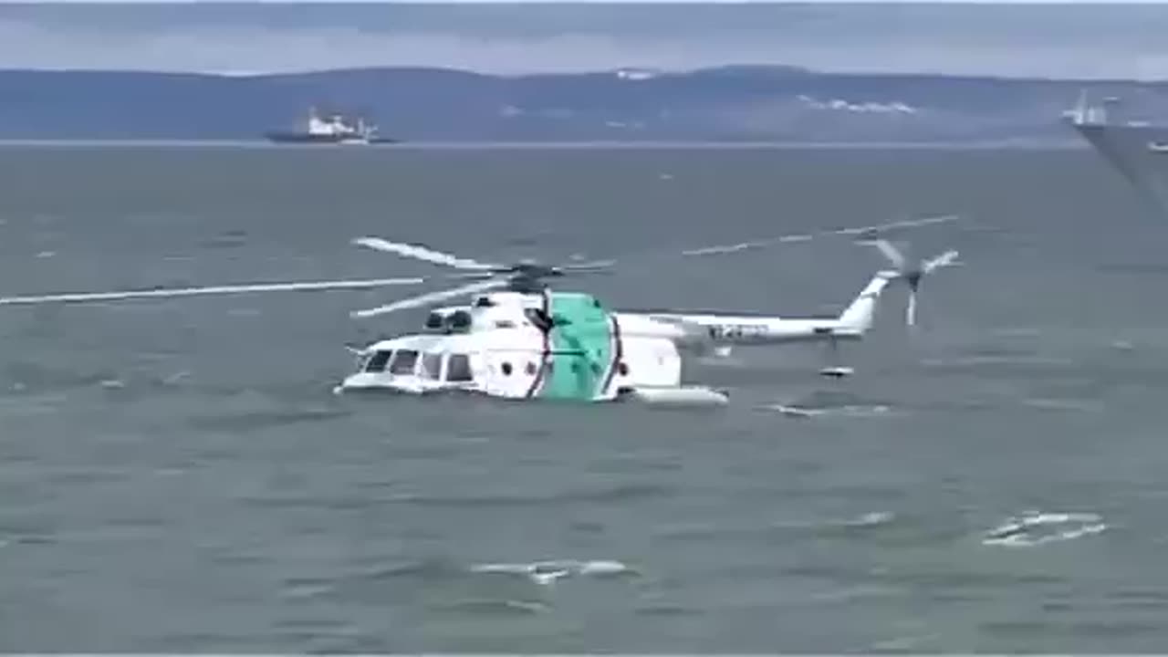 Mi-14PS search and rescue helicopter crashed.