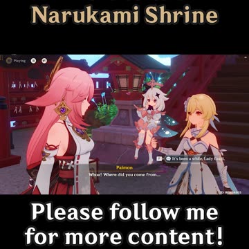 Visit to the Narukami Shrine 1