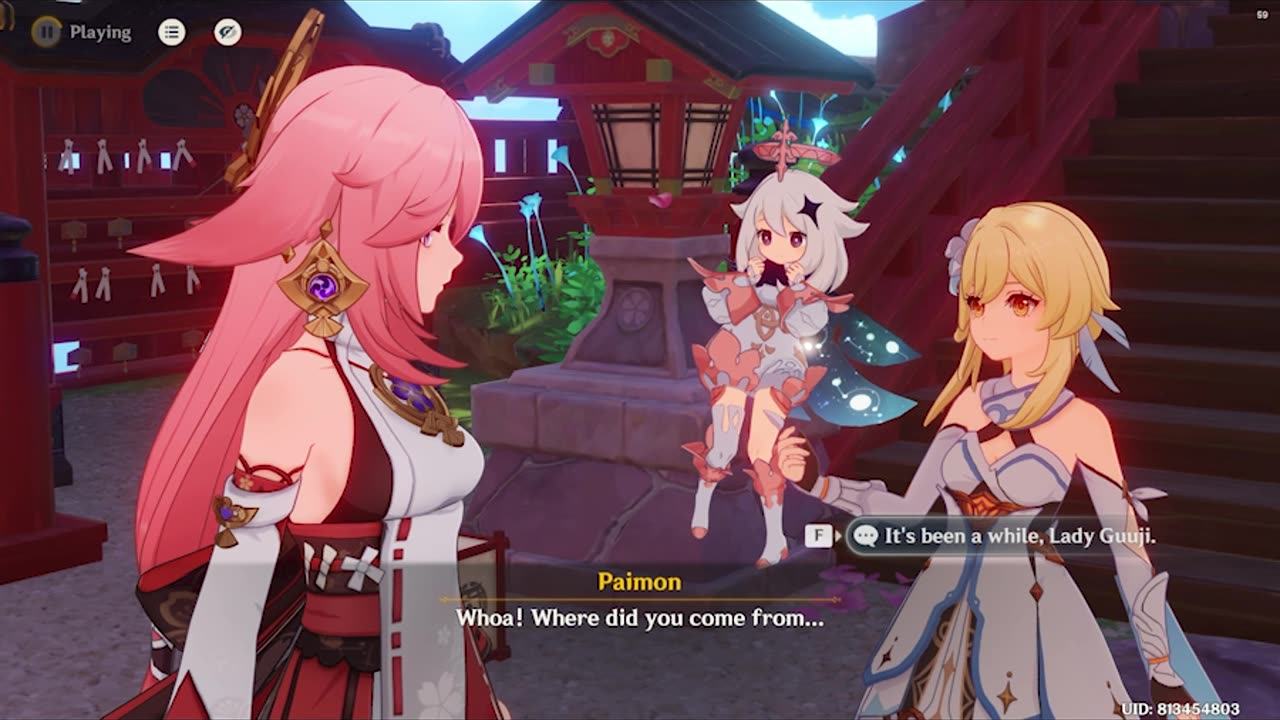 Visit to the Narukami Shrine 1