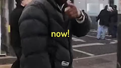 Japan invaded by violent Africans