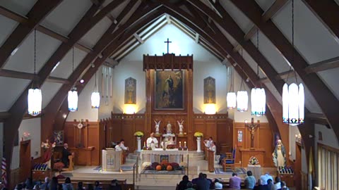 Mass 11 AM Choir 110925AD St. John Lateran Basilica