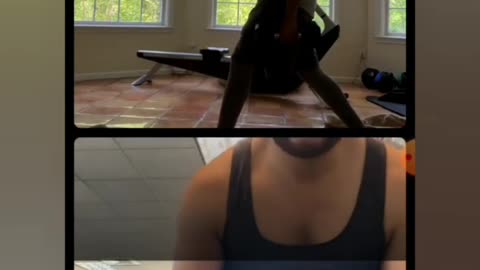 Andrew Caldwell Works out his Plastic surgery