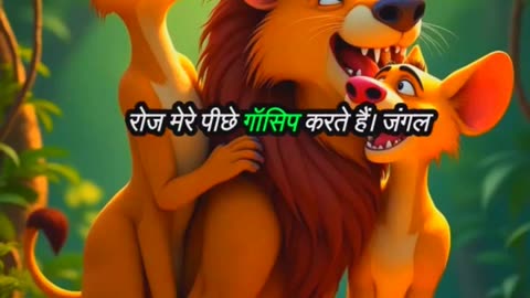 Sher Ki Asli Life 😴🦁 | Jungle Ka King Ya Lazy Boss? | Bolta Janwar AI #shorts