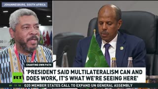 'President said multilateralism can and does work, it's what we're seeing here' — Oscar Van Heerden