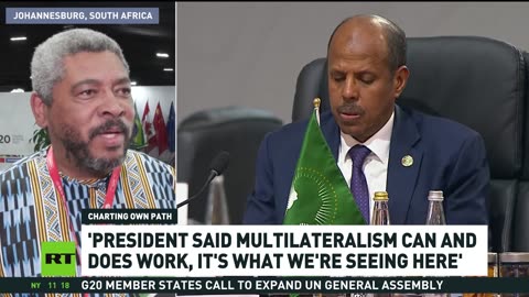 'President said multilateralism can and does work, it's what we're seeing here' — Oscar Van Heerden