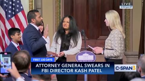 🚨 BREAKING: Kash Patel Officially Sworn In as FBI Director 🚨