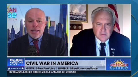 'There's a literally civil war': GOP candidate pushes Trump to use Insurrection Act