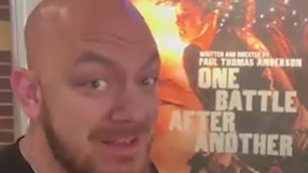 This Dude walked out of new movie ‘One Battle After Another’ with Leonardo DiCaprio