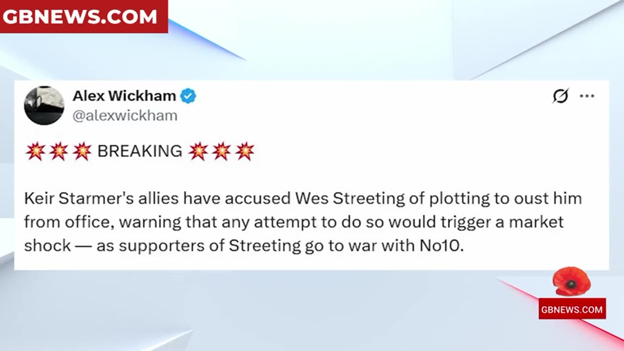 Keir Starmer’s allies are accusing Wes Streeting of plotting to remove him as Prime Minister.