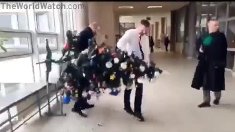 Polish MP Grzegorz Braun: “This is Poland. We don’t do gay Christmas trees.”