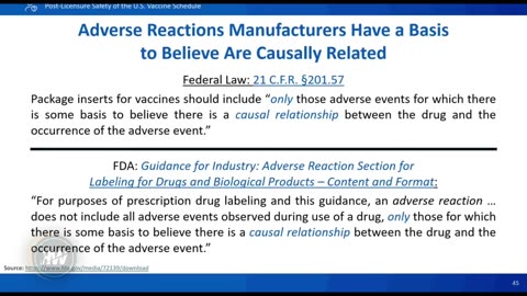 About the U.S.A. childhood vaccine schedule - Aaron Siri.