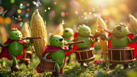 Vegetable Rhyme for Kids | Fun Learning with Veggie Friends 🥦🎶