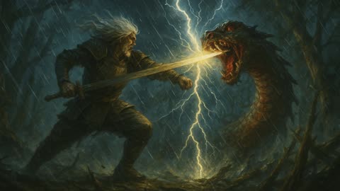 Susanoo and the Eight-Headed Serpent Orochi