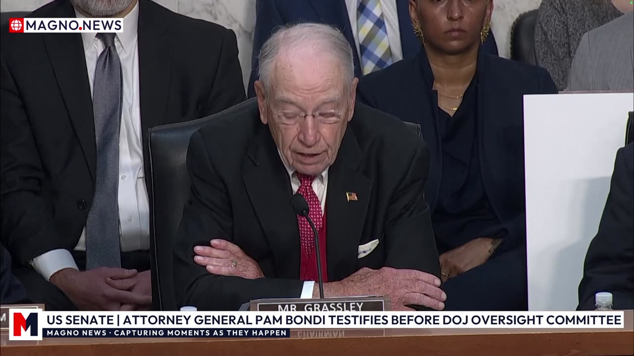 🇺🇸 US Senate | Attorney General Pam Bondi Testifies Before DOJ Oversight Committee [LIVE]