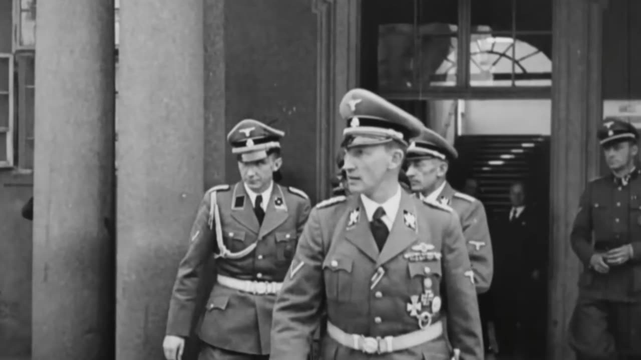 🤯⚠️ Shocking Close-Up of Reinhard Heydrich’s Intense Gaze | FeedMyCuriosity