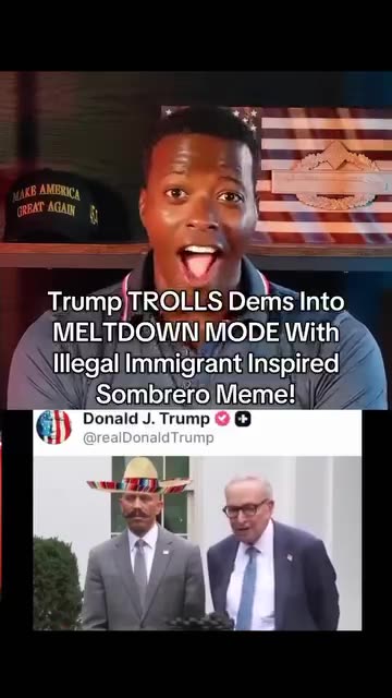 Trump is having the time of his life trolling pro-illegal immigrant Democrats!