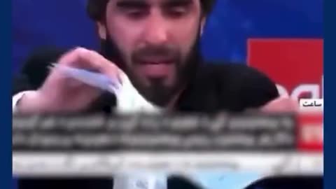 Afghan professor tears up his diploma on live television