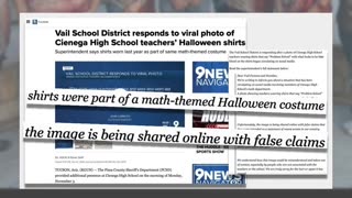 Fact Check: Vail School District Teachers 'Problem Solved' T-Shirts NOT Related To Charlie Kirk